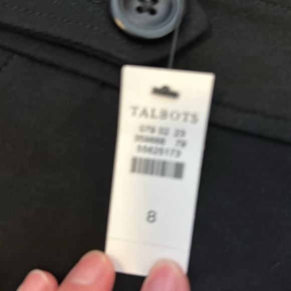 NWT Talbots black skirt, size 8 - Picture 7 of 7